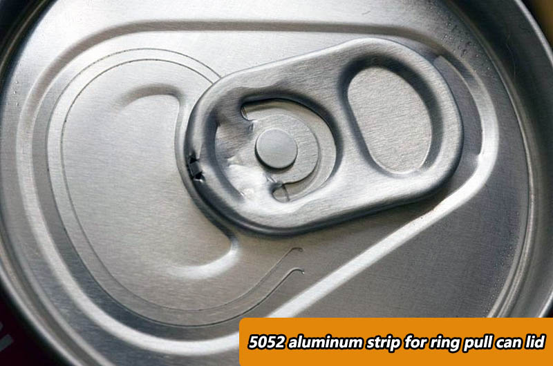 Tira de aluminio 5052 para tapa de anilla de lata