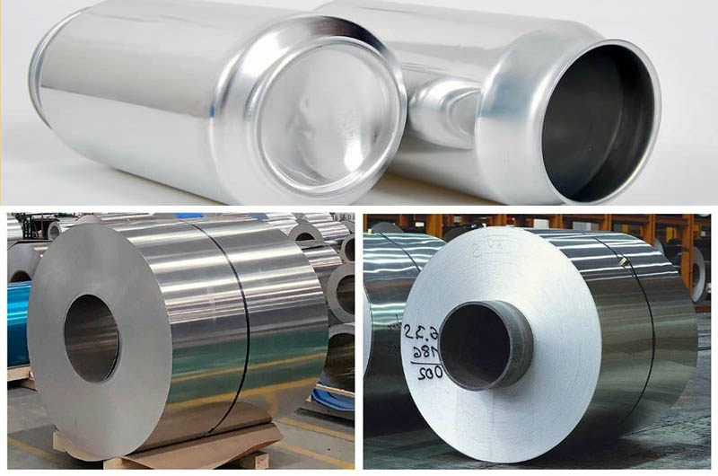 Bobina y tira de aluminio 3004 3104 H19 para cuerpo de lata