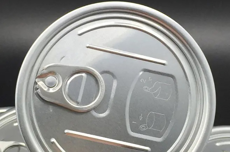 Tapas de latas recubiertas con láminas y bobinas de aluminio 5052 5182 H48